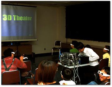 3DPV プロジェクタ部
